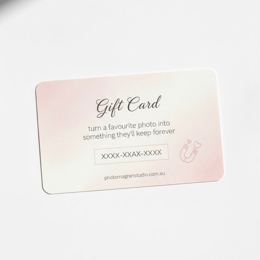 The Photo Magnet Studio Gift Card