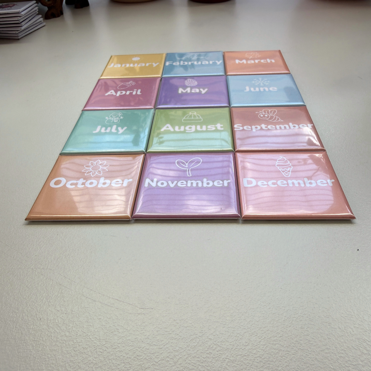 Months of the Year Magnets | Kids Educational Fridge Magnets Australia
