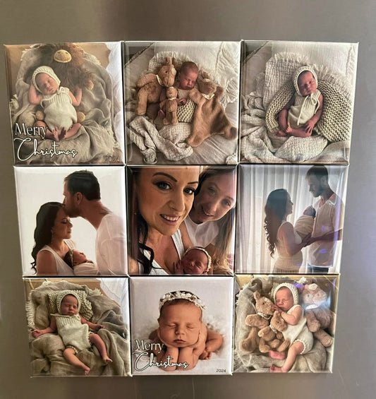 2"x 2" Custom Photo Magnets