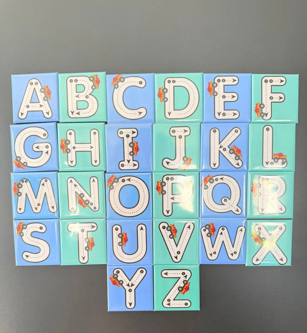 Personalised Name Tracing Magnets