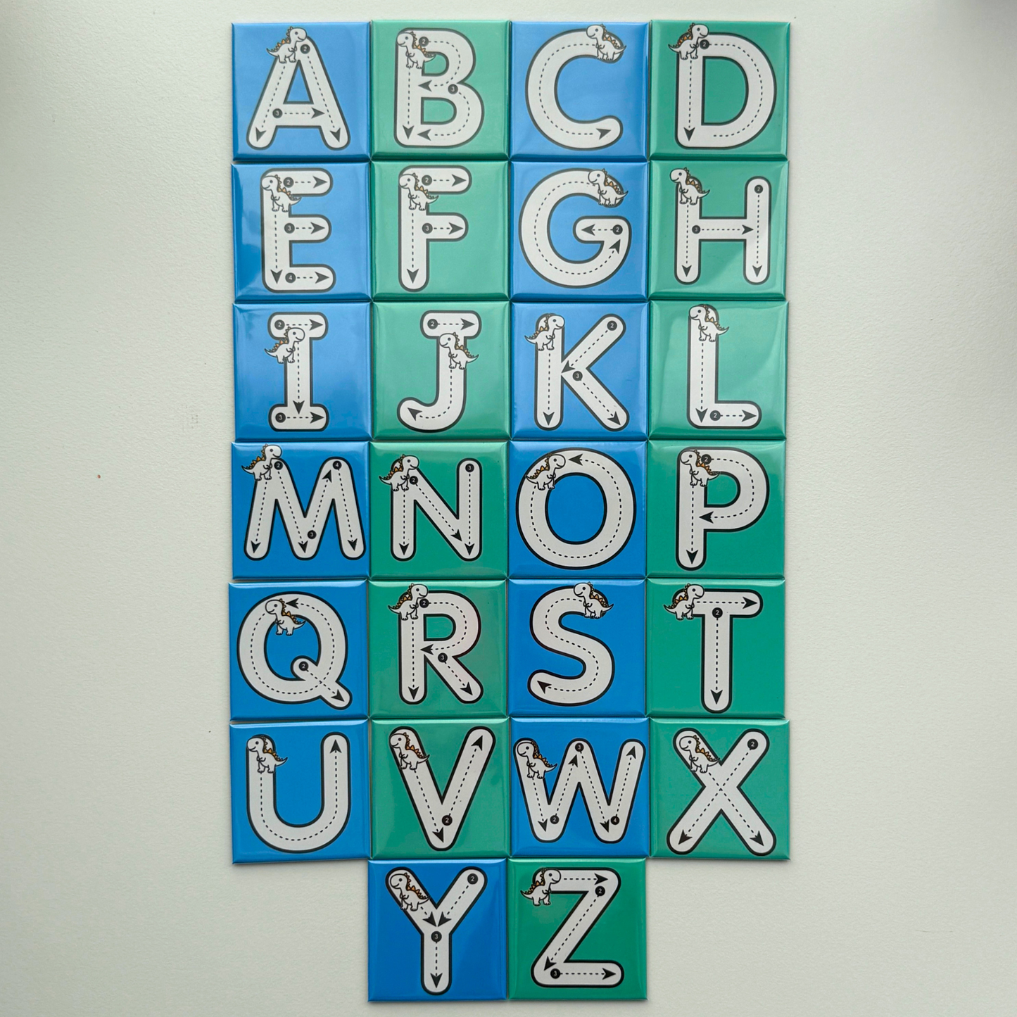 Alphabet Tracing Magnets A-Z | Kids Educational Fridge Magnets Australia