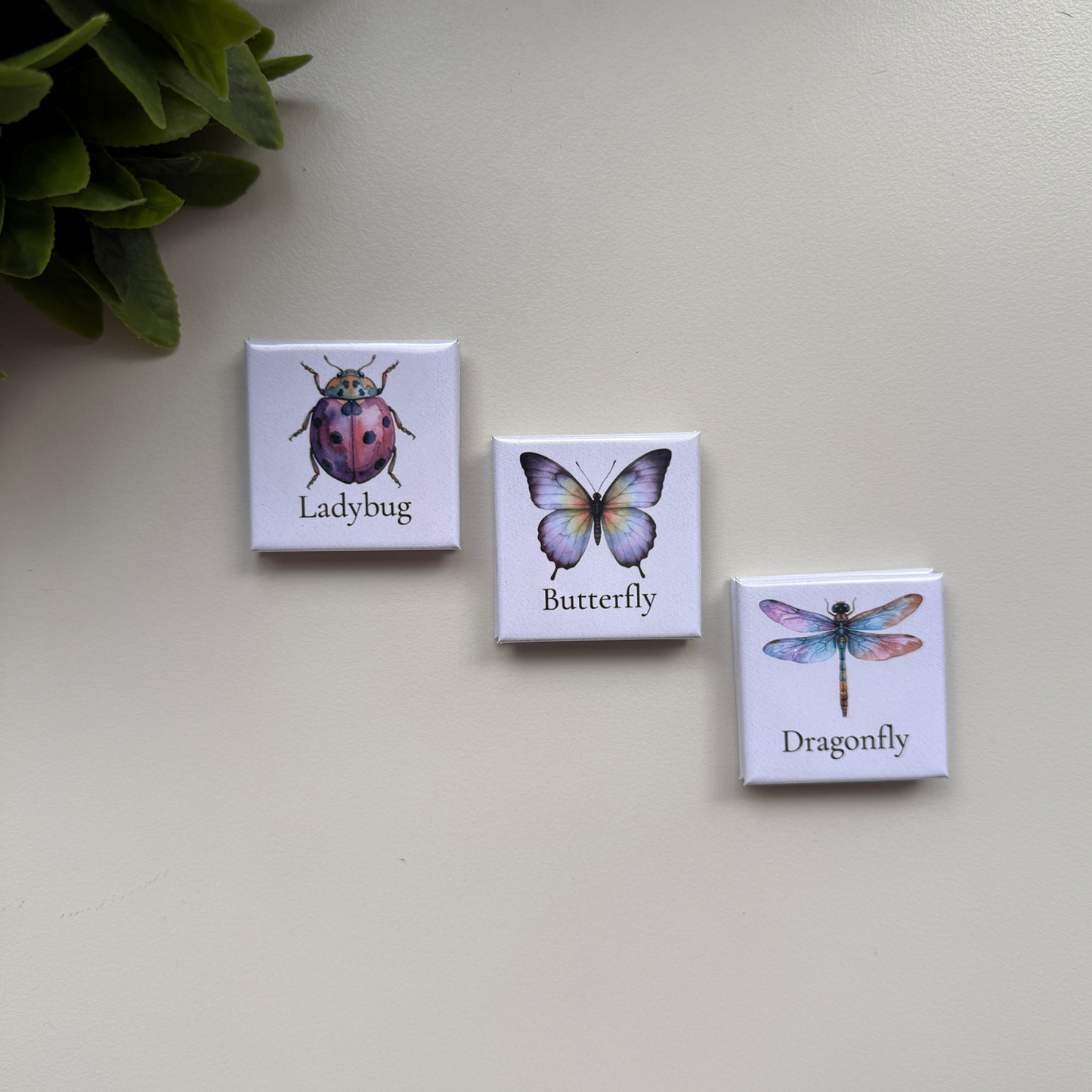 The Botanical Insect Collection | Set of 9 Fridge Magnets Australia