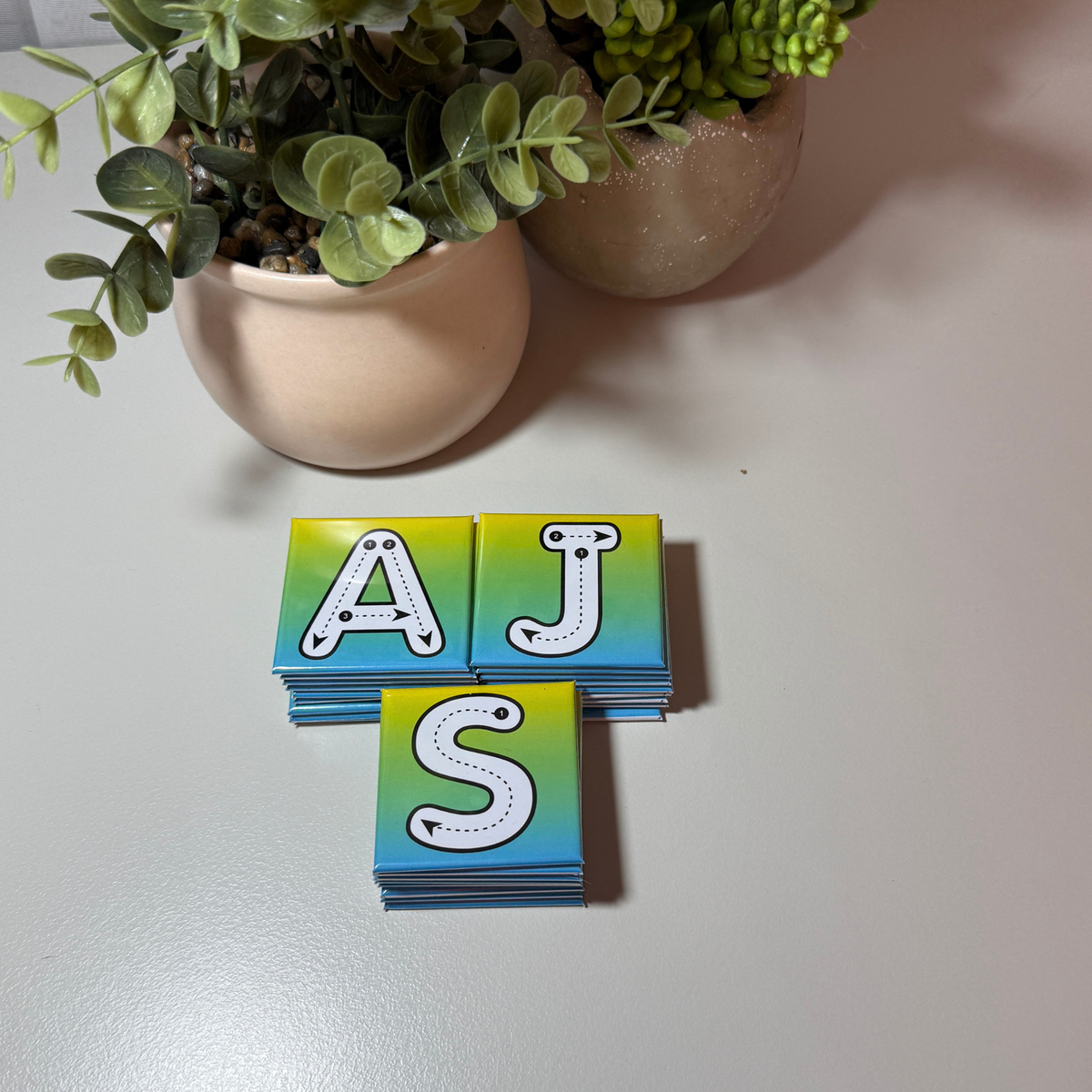 Alphabet Tracing Magnets — Gradient