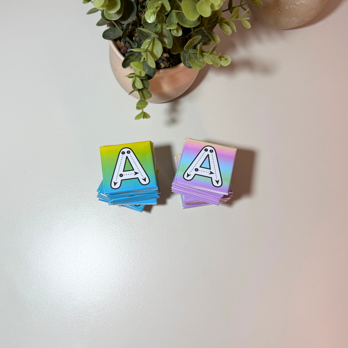 Alphabet Tracing Magnets — Gradient