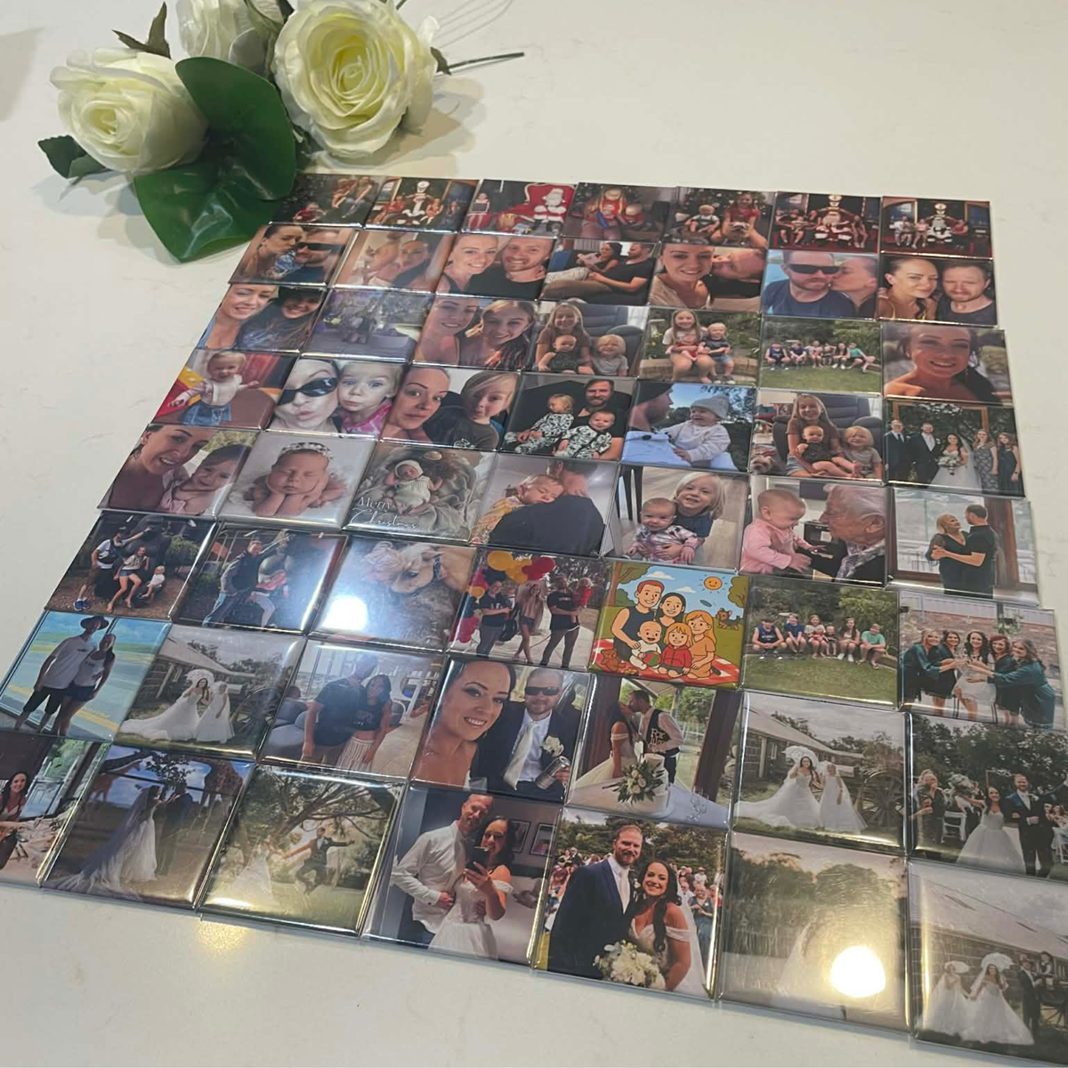Custom Photo Magnets — Classic 50mm