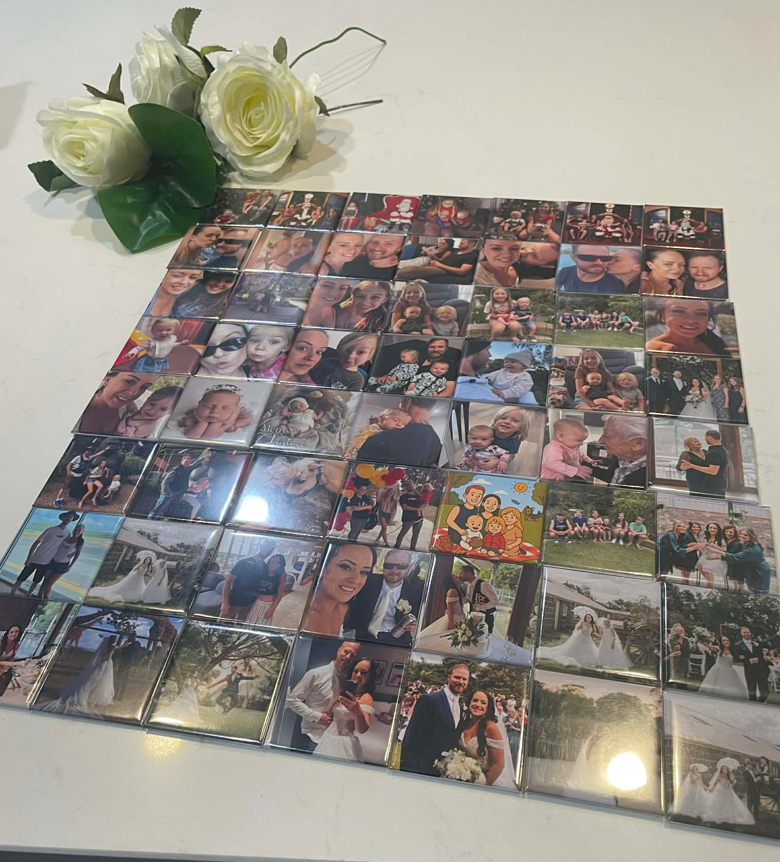 Custom photo magnets handmade in Australia — The Photo Magnet Studio